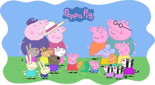 Peppa Pig online puzzle