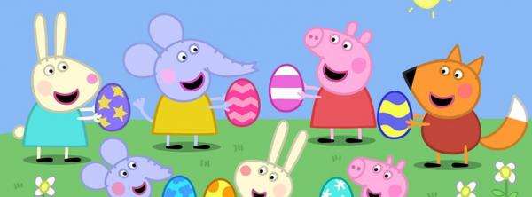 peppa gris amici Pussel online