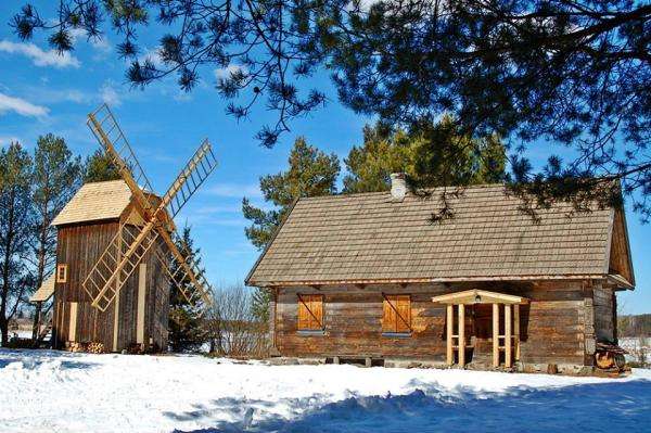 Winter in Podlasie online puzzle
