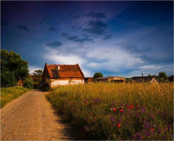 Полски селски пейзажи онлайн пъзел