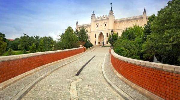 Slottet i Lublin pussel på nätet