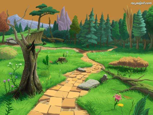 Fantasy landscape jigsaw puzzle online