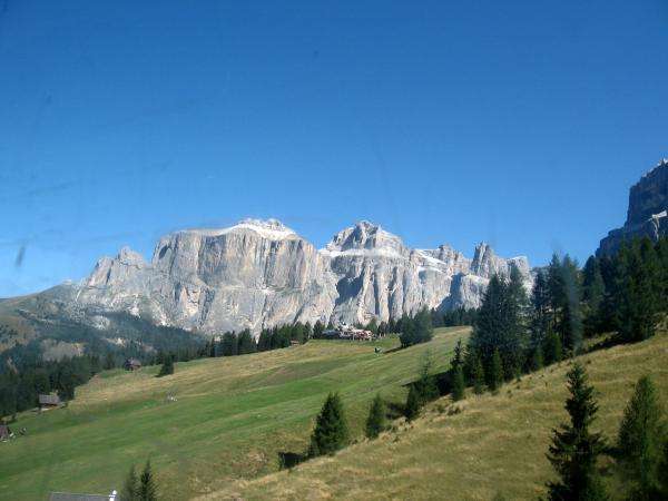 Italia - Dolomiter; pussel på nätet