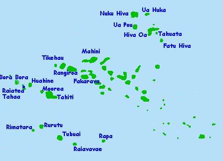 Polinesia Francese rompecabezas en línea