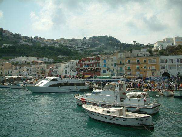 Італія - ​​острів Капрі онлайн пазл