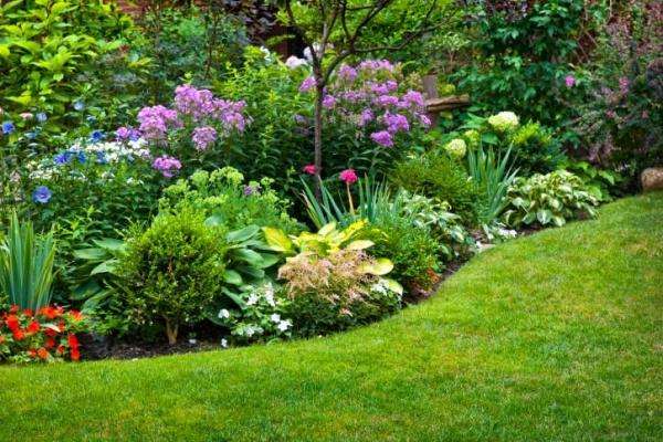 kleurrijke tuinbloemen online puzzel