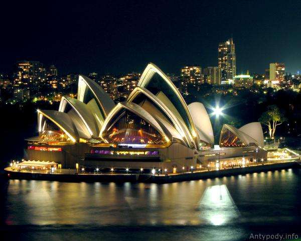operaház Sydneyben kirakós online