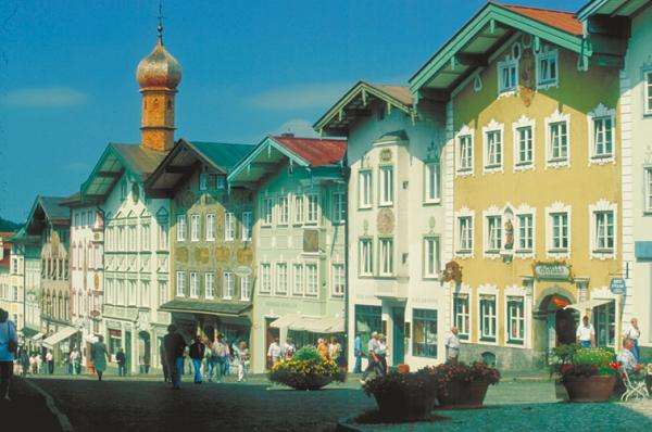 стария град в Бавария онлайн пъзел
