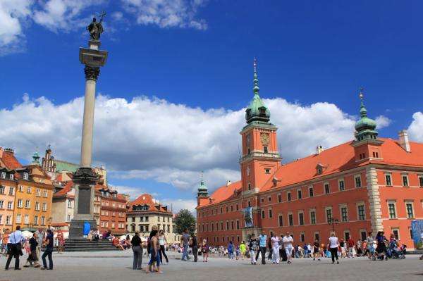 Hlavní město Polska online puzzle