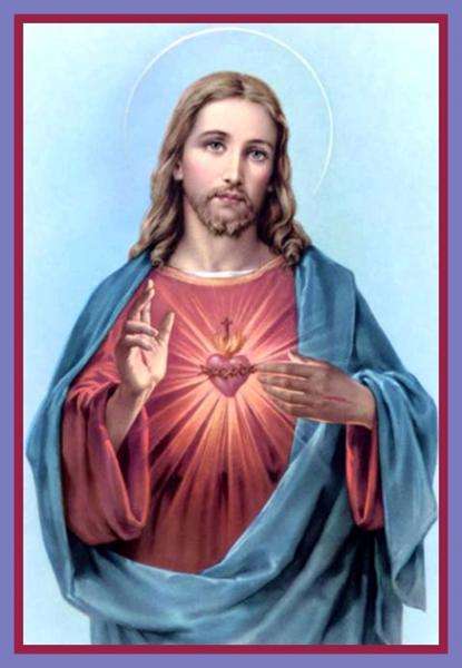 Heilig hart van Jezus online puzzel