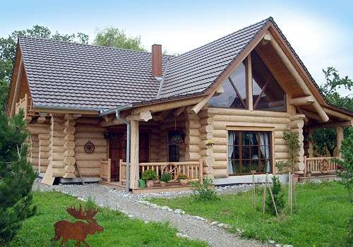 casa in legno puzzle online