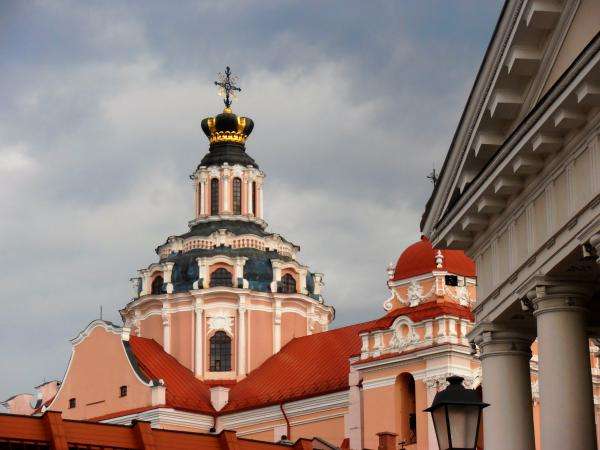 Архитектура на Вилнюс онлайн пъзел