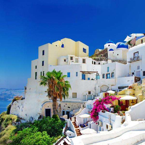lovely Greece jigsaw puzzle online