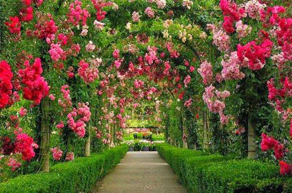 най-красивите градини онлайн пъзел