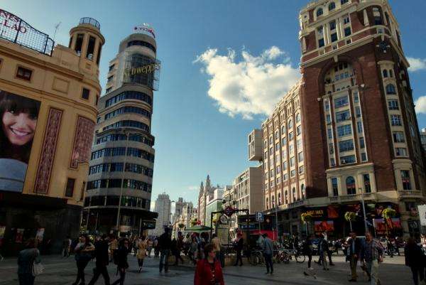 Madrid - Calle Atocha jigsaw puzzle online