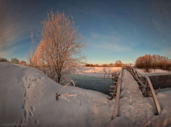 paysages d'hiver puzzle en ligne