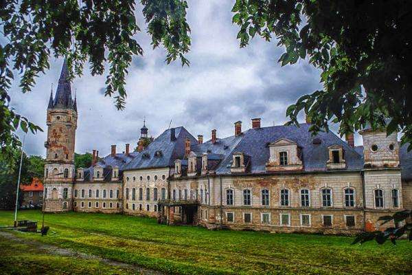 εγκαταλελειμμένο παλάτι Wojanów online παζλ