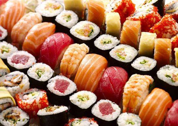 sushi je dobré online puzzle