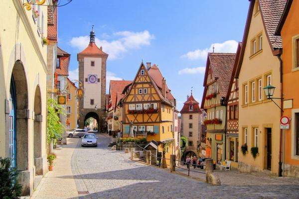 German town jigsaw puzzle online