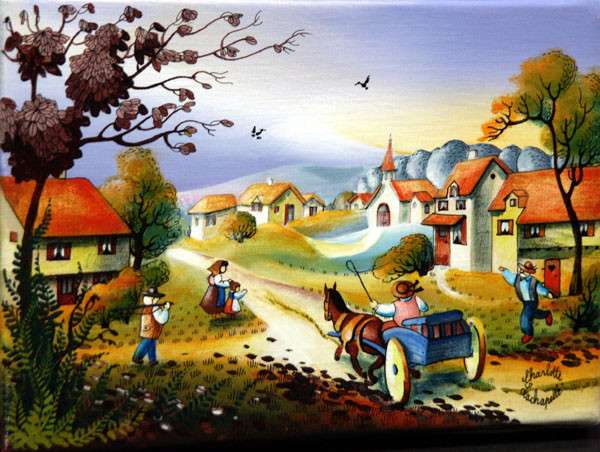 a cheerful picture of rural li jigsaw puzzle online