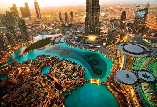 Dubaj je skvělé město online puzzle
