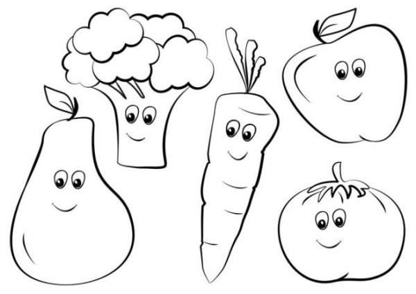 плодове и зеленчуци онлайн пъзел