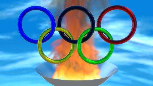 Olympiska ringar Pussel online