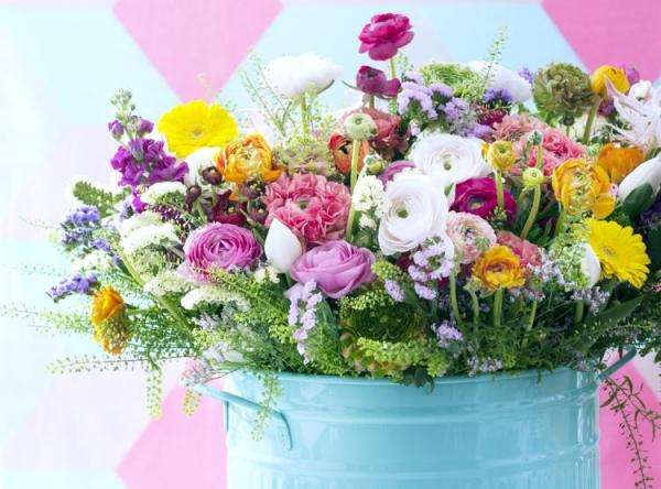 μπουκέτο λουλουδιών online παζλ