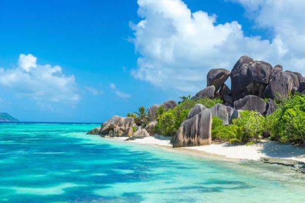 Himmlische Seychellen 1 Puzzlespiel online
