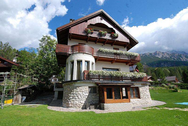Villa, Dolomieten. Italië legpuzzel online
