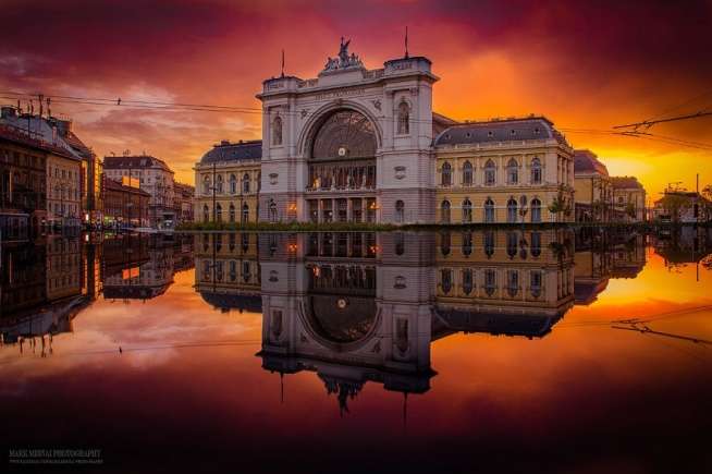 Budapests kungarike pussel på nätet
