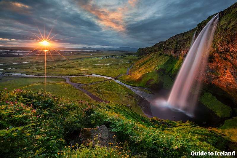 Νότια ακτή της Ισλανδίας παζλ online