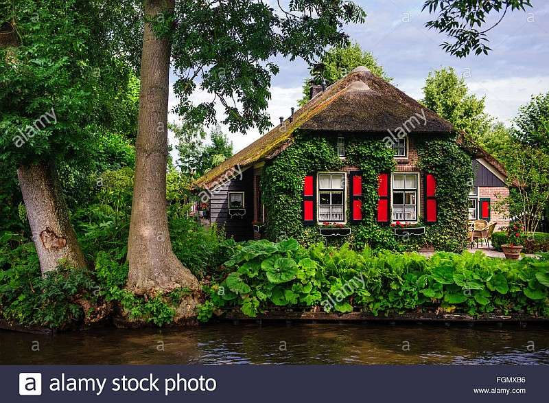 Ein Haus im niederländischen V Online-Puzzle