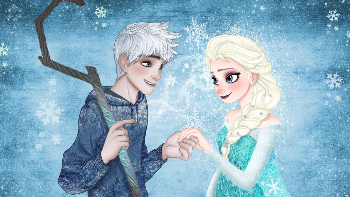 Elsa et Jack puzzle en ligne