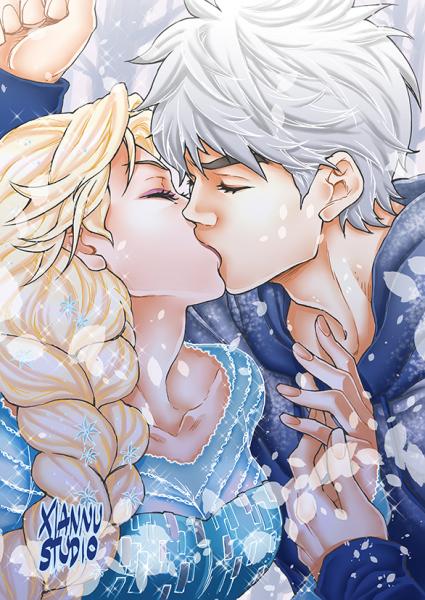 Elsa en Jack legpuzzel online