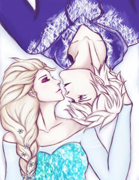 Elsa en Jack legpuzzel online
