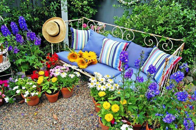 giardino colorato puzzle online