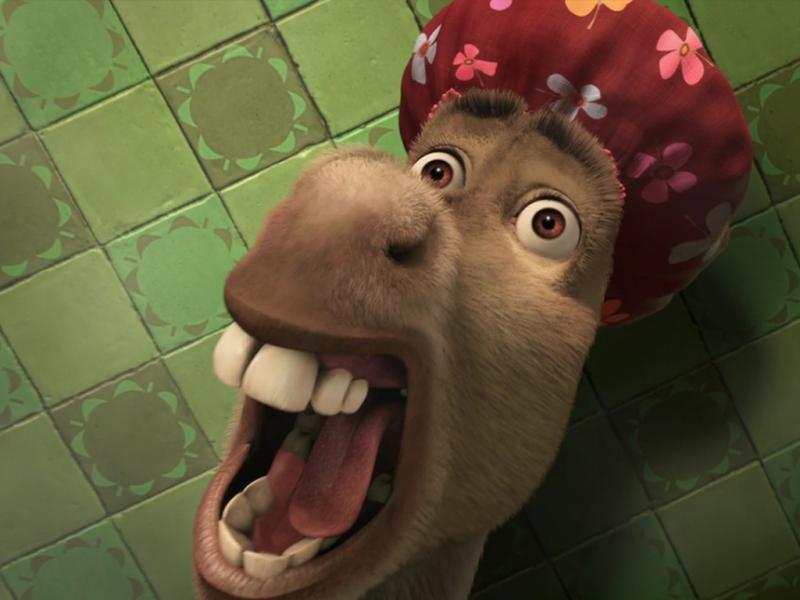 Donkey from Shrek online puzzle