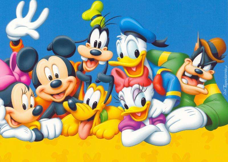 Mickey Mouse skládačky online