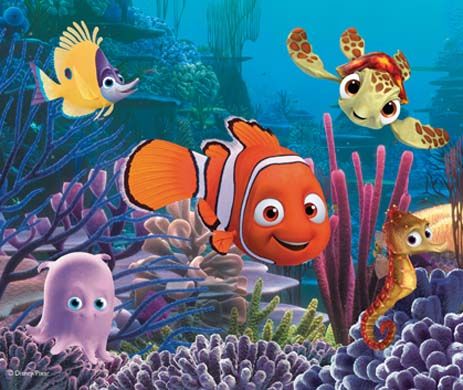 Nemo és barátai online puzzle