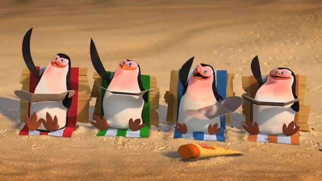Pinguini din Madagascar puzzle online
