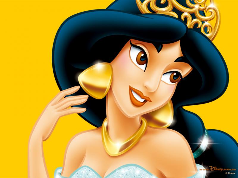 Jasmine uit het sprookje Aladdin legpuzzel online