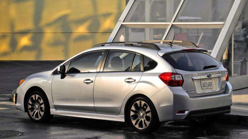 Subaru Impreza пазл онлайн