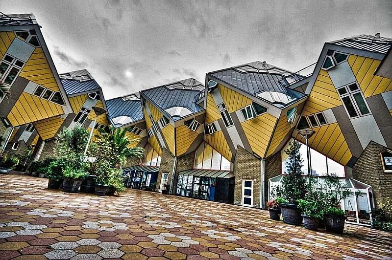 Cubic Ρότερνταμ ξενώνες παζλ online