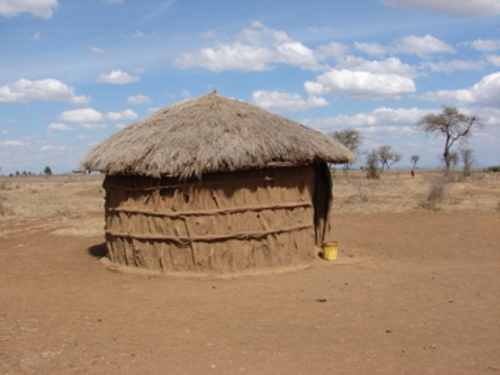 къща в Африка онлайн пъзел
