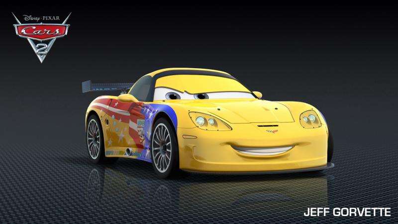2 αυτοκίνητα Pixar online παζλ
