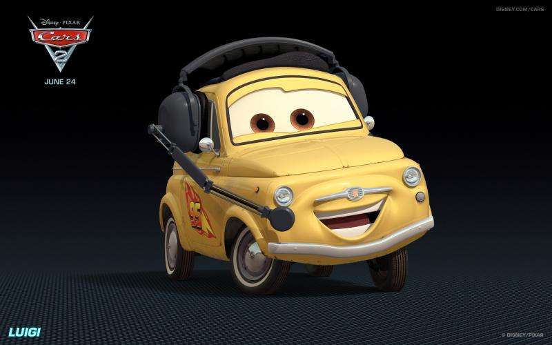 2 Pixar auta skládačky online