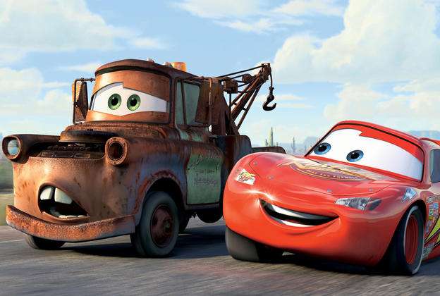 2 autoturisme Pixar puzzle online