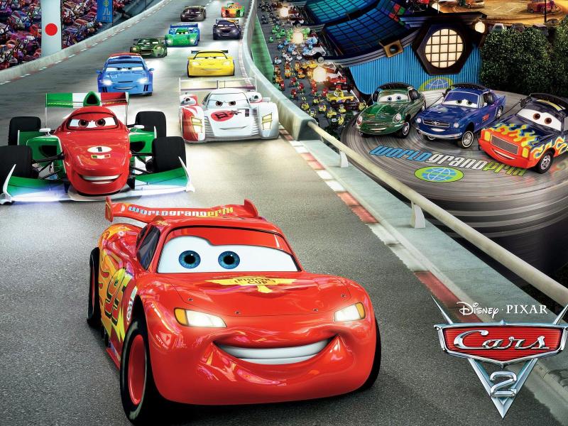 2 Pixar autó kirakós online