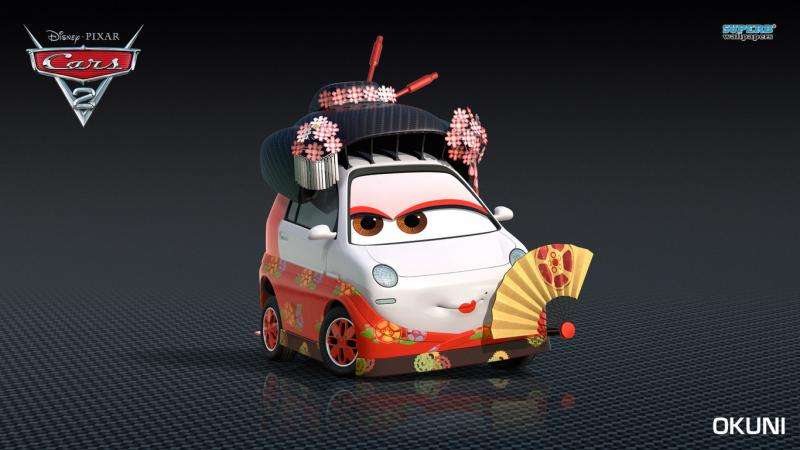 2 αυτοκίνητα Pixar παζλ online